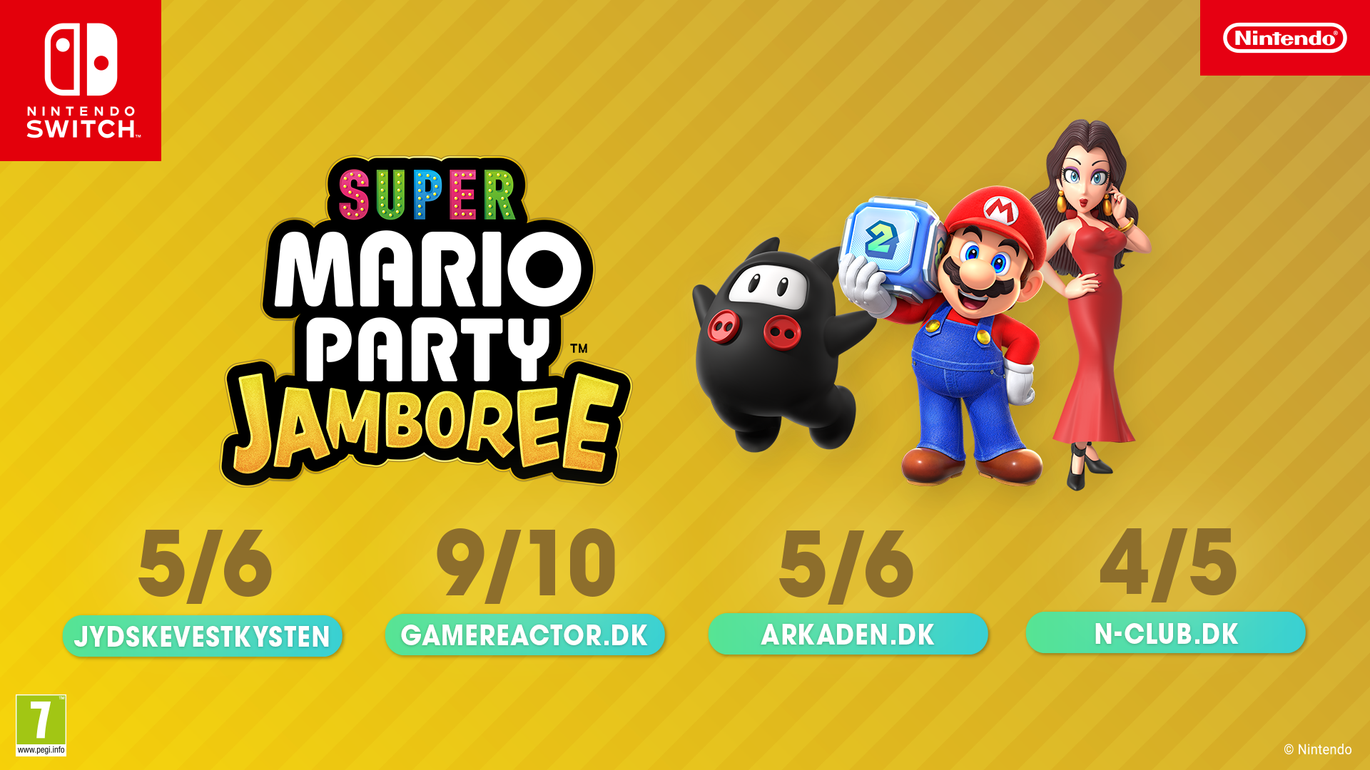 1920x1080 super mario party jamboree ratings dk