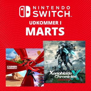 Kommende Nintendo Switch-spil - Marts 2025