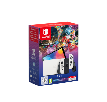 Nintendo Switch – OLED Model med Mario Kart 8 Deluxe